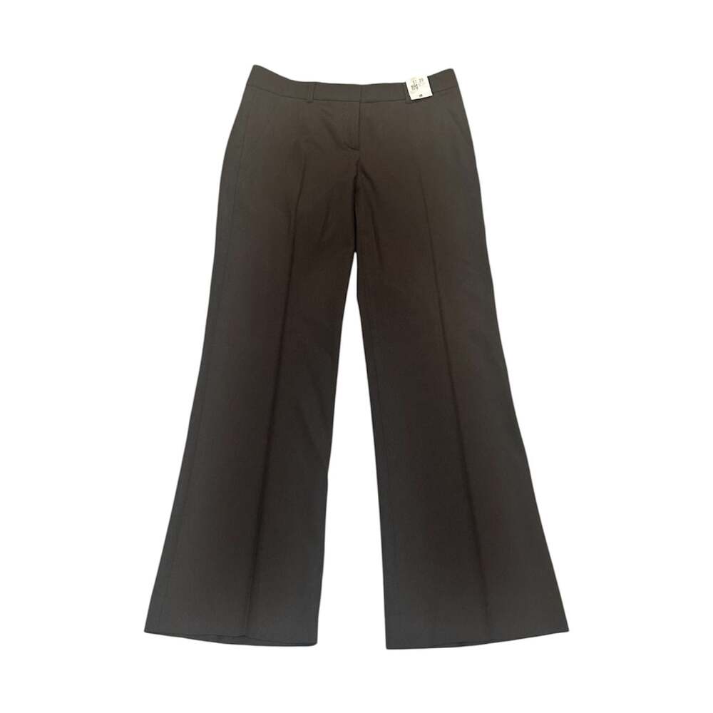 Theory Dark Brown Tailored Trouser Pants Women’s Size 2